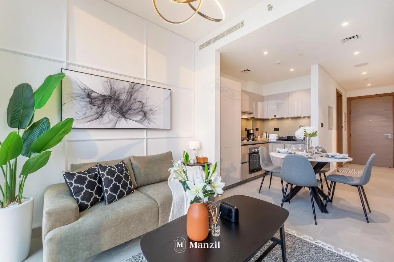 Manzil - Sleek 1Br Nr Downtown W Burj Views Apartment Dubai