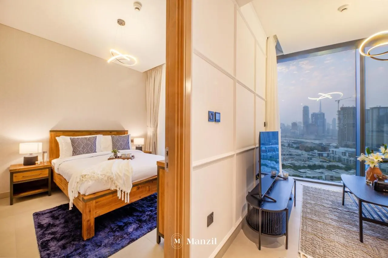 Manzil - Sleek 1Br Nr Downtown W Burj Views Apartment Dubai